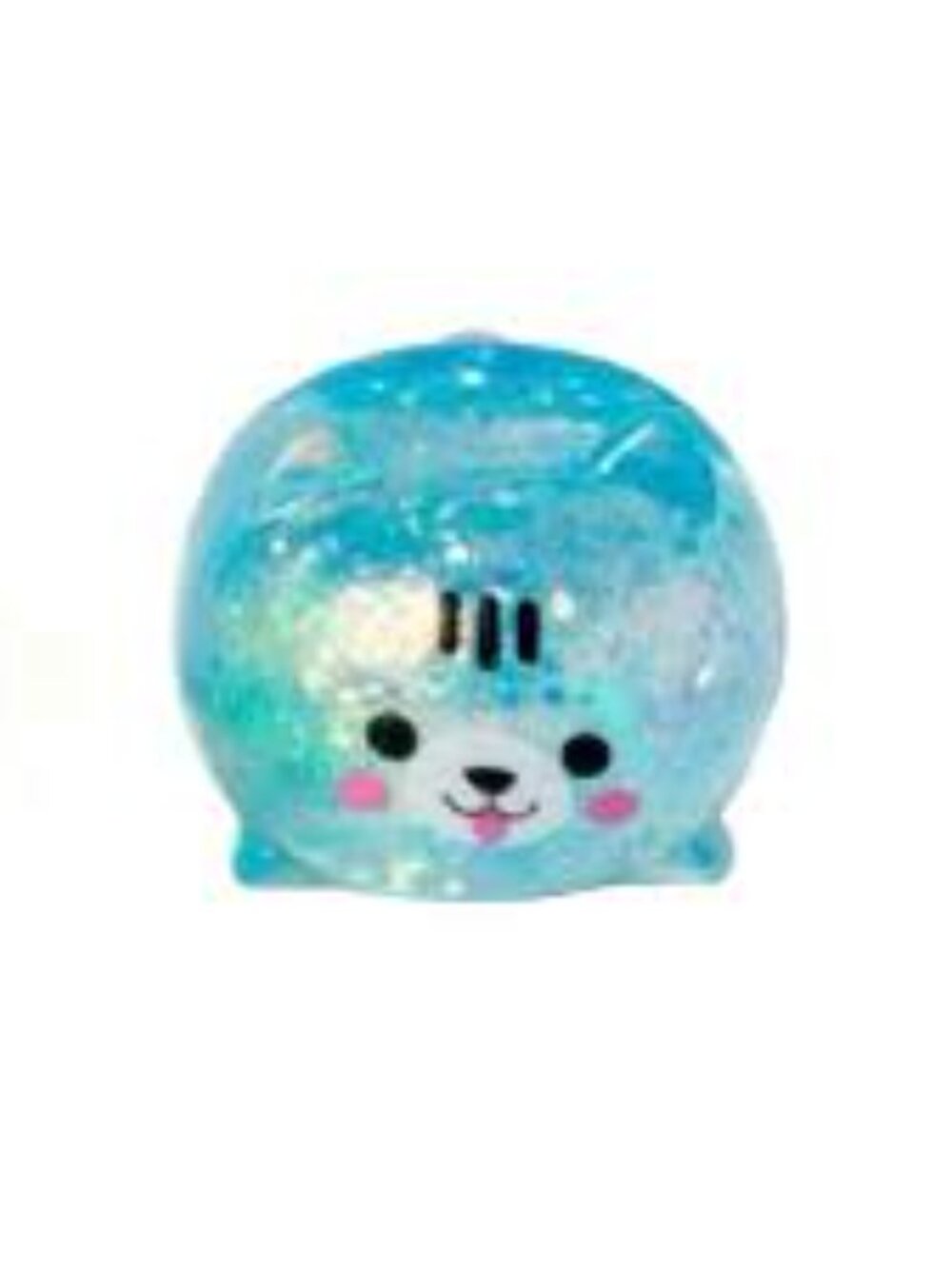 Slow Rise Glitter Cat Squishy Fidget Toy (Qty 1) Random Color - Picture 2 of 3